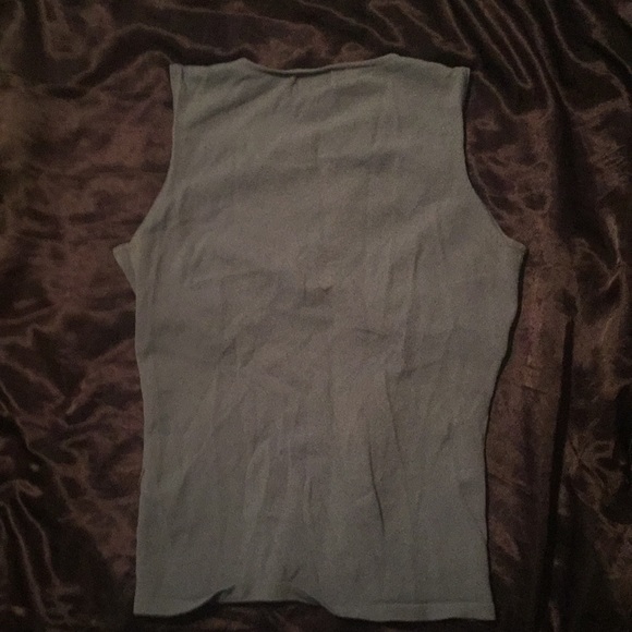 INC PEWTER TUNIC STYLE TOP - Picture 2 of 2